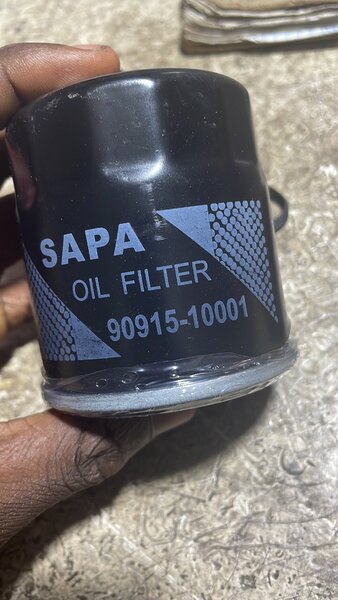 SAPA Oil Filter 90915-10001