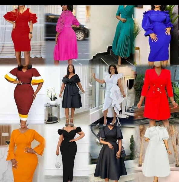 Elegant ladies office dresses
