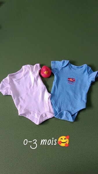Bodies bébé 0-3 mois