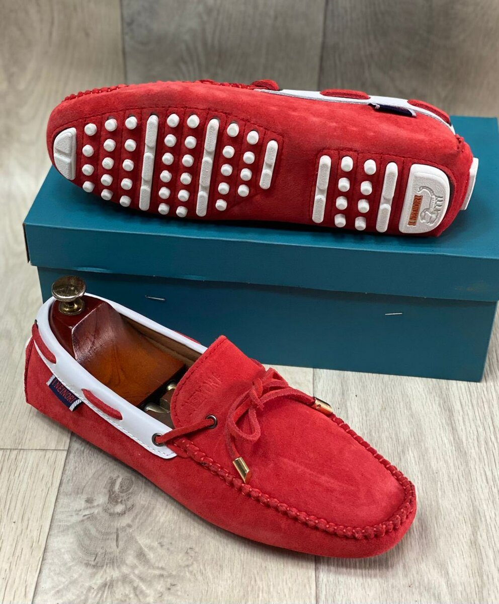 Mocassins en daim élégant