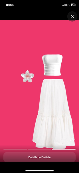 Ensemble Jupe Top Été