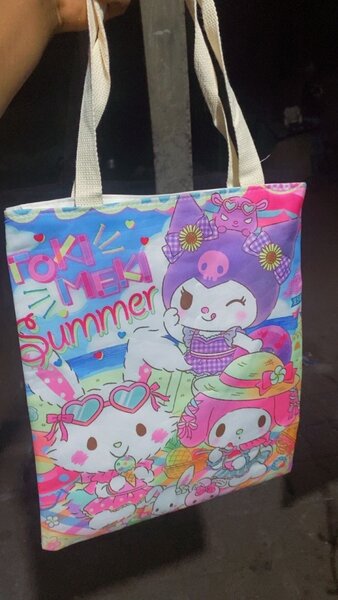 Sac à main été motif coloré