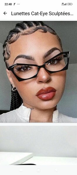 Lunettes Cat-Eye Élégantes