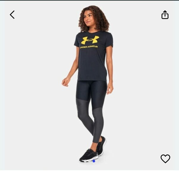 Women's sporty under armour tshirt
