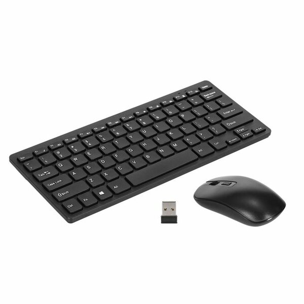 Clavier et souris sans fil compact