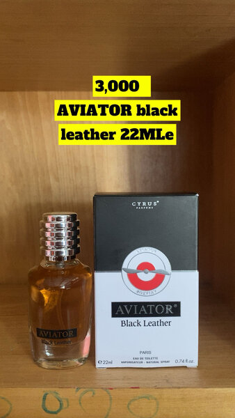 Parfum Aviator Black Leather