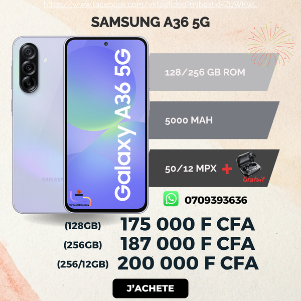 Samsung A36 5G Smartphone