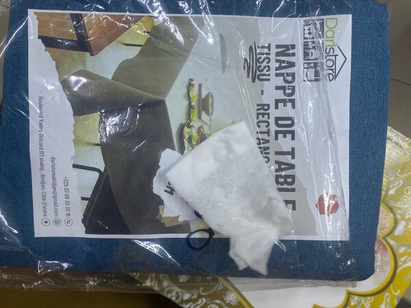 Nappe Rectangulaire Tissu 225x155cm