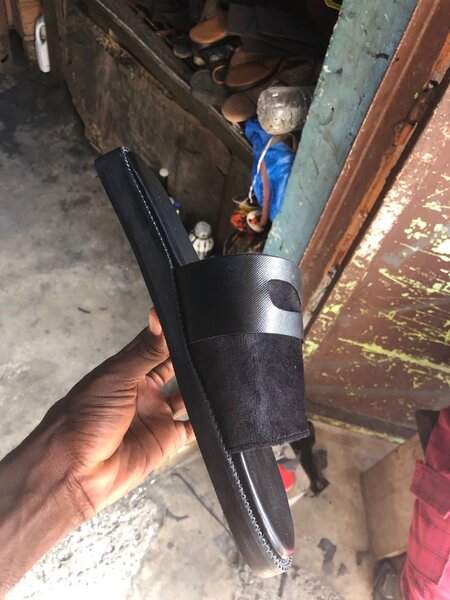 Sandales Homme Élégantes Noire