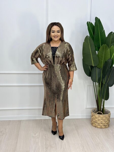 Платья пайетки