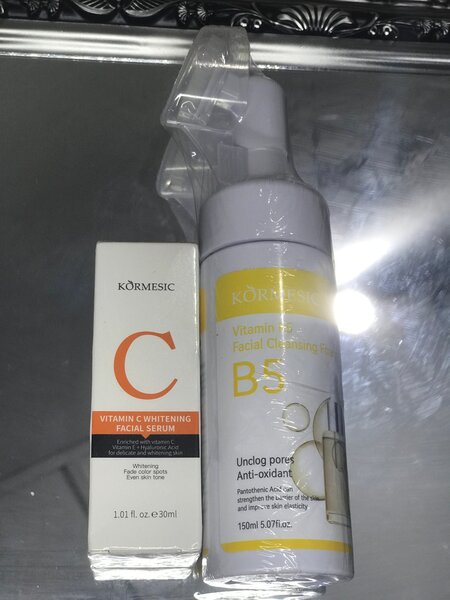 Sérum et Mousse Visage Vitamin C