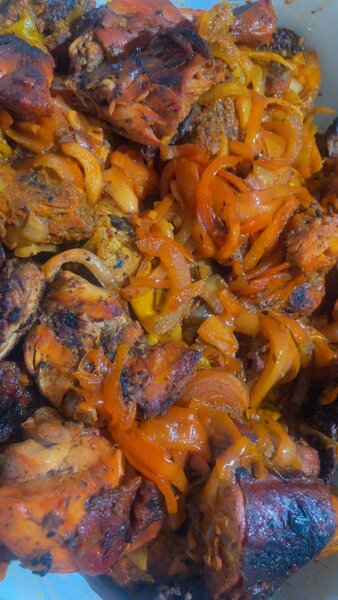 Choukouya de poulet +atieke