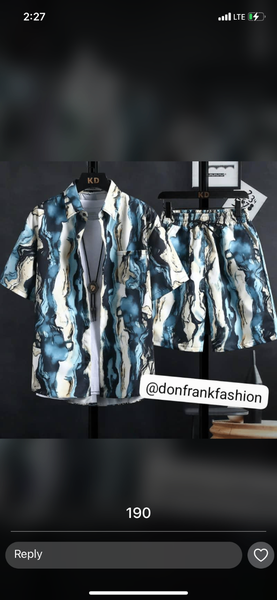 Simple Top and shorts