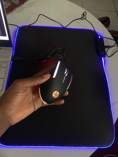 Kit Grand tapis et Souris RGB