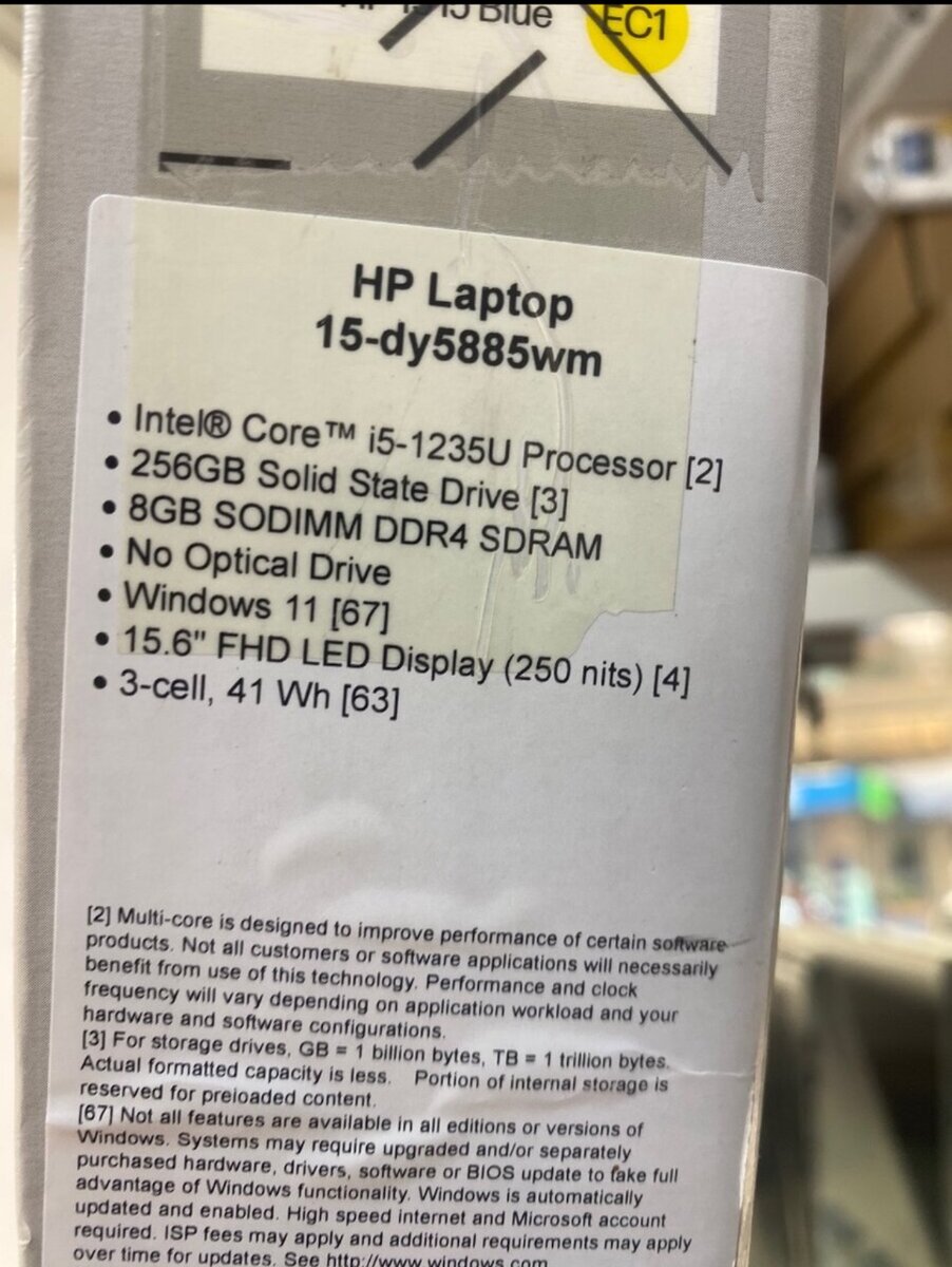 Hp laptop