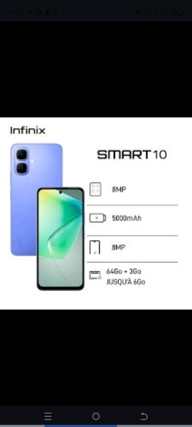 Smartphones modernes Android