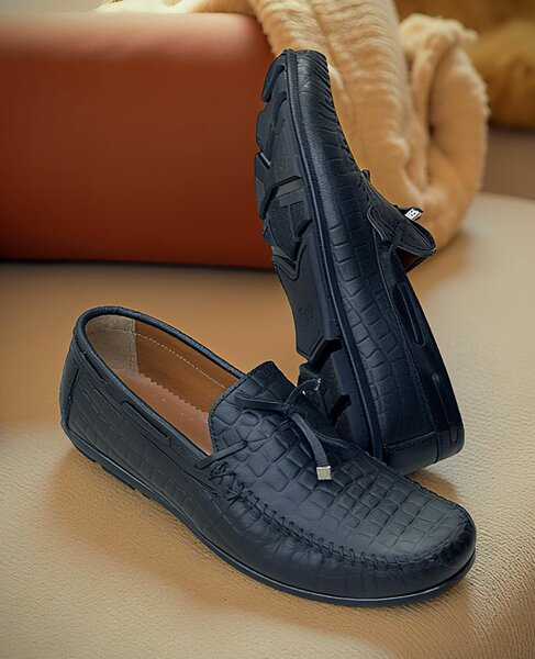 Mocassins en cuir élégants