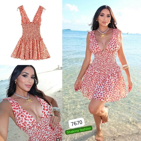 Robe d'été imprimé floral