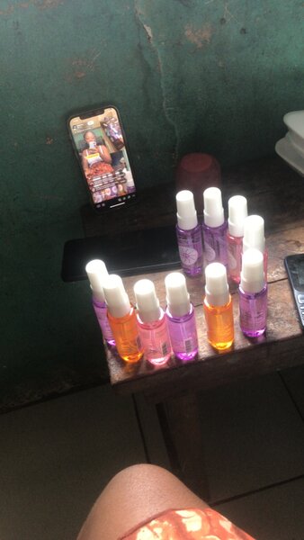 Mini Spray Parfums Variés