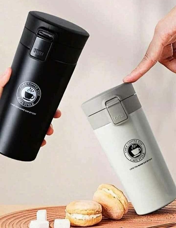 Mug isotherme en acier inoxydable