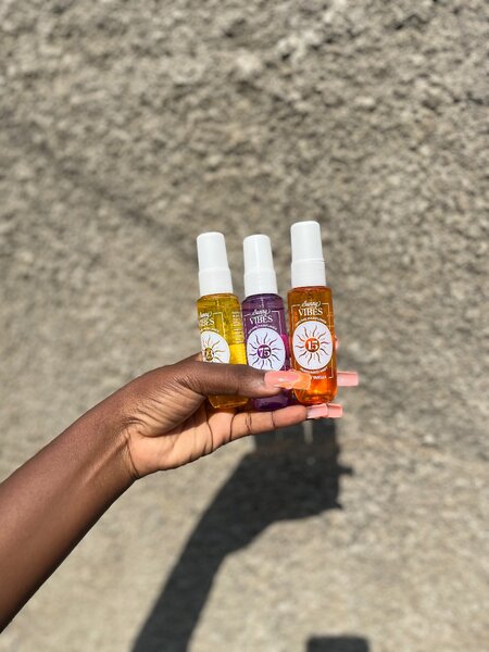 Spray parfumé pour le corps