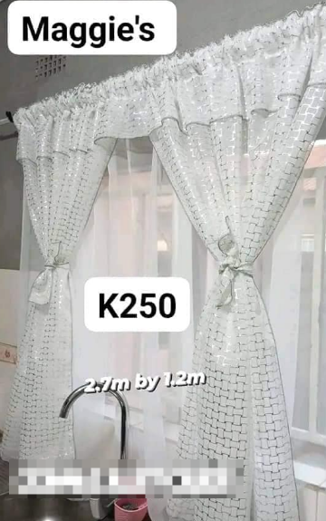 curtains for the kitchen silver pattern