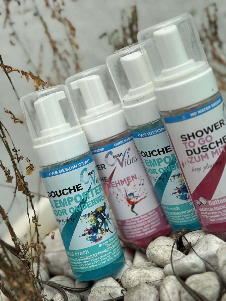 Mousse Douche Sans Eau