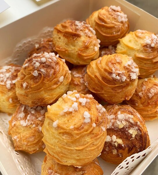 Choux au sucre croustillants