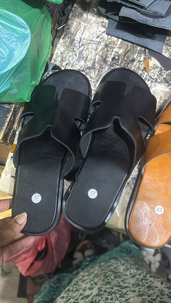 Sandales en cuir hommes