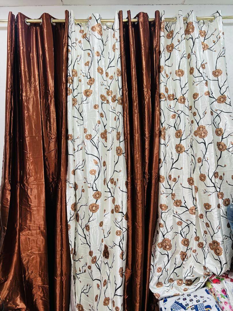 Rideaux Élégants à Motifs Floraux