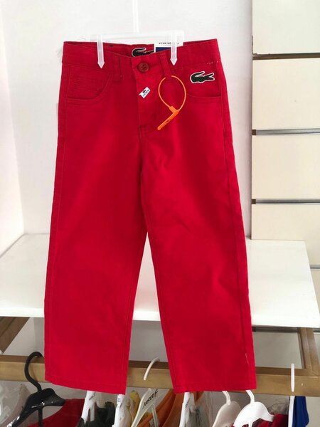 Pantalon Lacoste avec ceinture