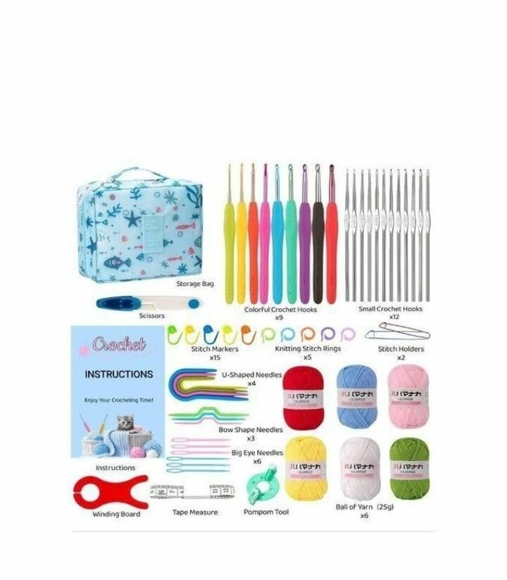 Kit de crochet avec fil