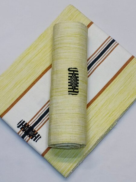 Étoffe en coton coloré