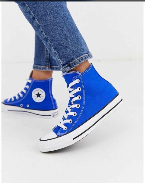 Baskets Montantes Bleues Unisexe