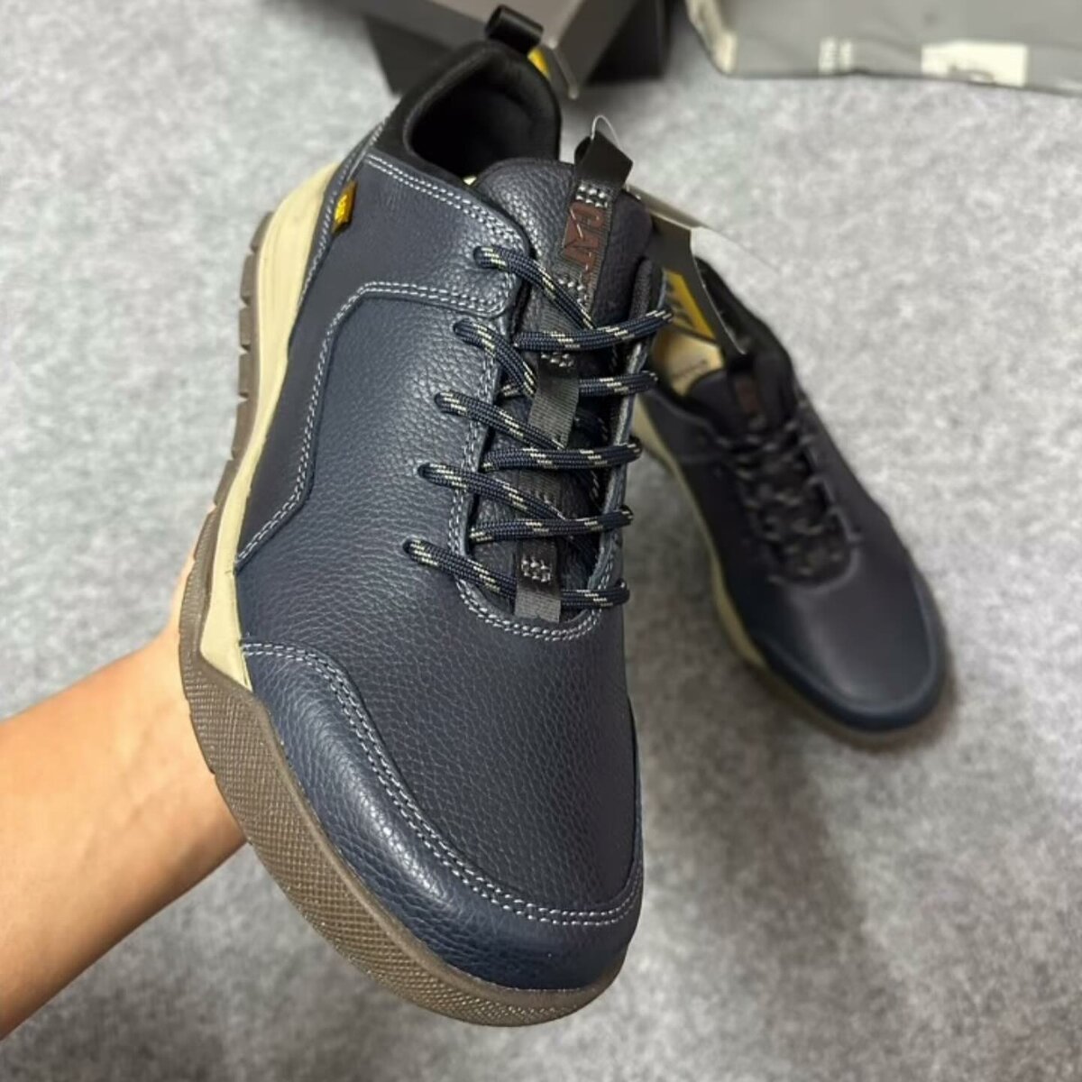 Кроссовки Cat  (Кожа)