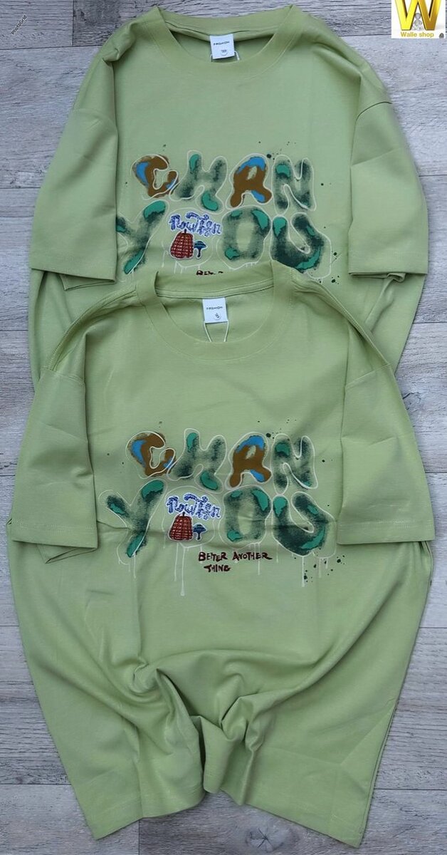 T-shirts Unisex Imprimés Décontractés