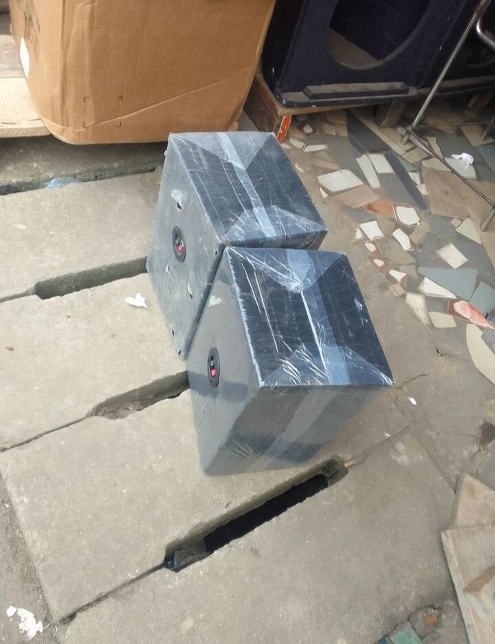 Paire De Baffes Sono Haut Parleur