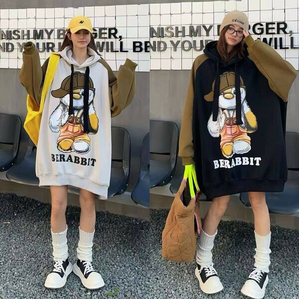 Толстовка на флисе удлиненная