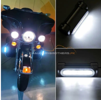 CRASH BAR TURN SIGNAL LIGHTS ALUMINUM BODY