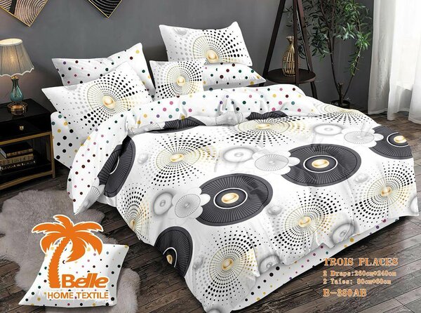 Ensemble draps 3 places