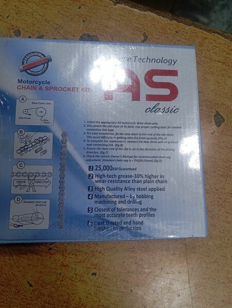 Bike chain sprocket kit