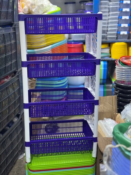 Étagère de Rangement 4 Niveaux