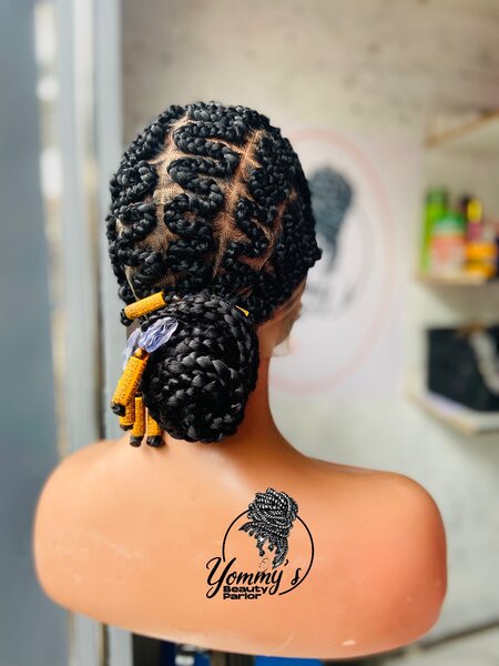 Zig zag full lace unit