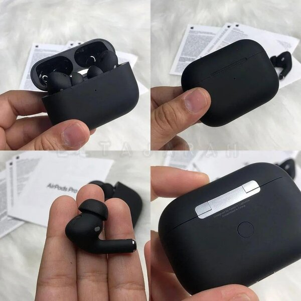 Black long lasting battery  with fast charge Air buds