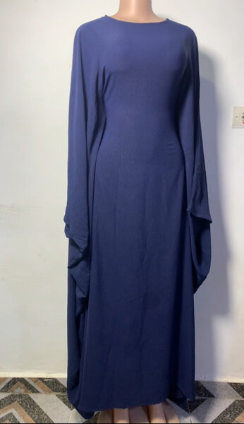 Robe Maxi Bleu Élégante