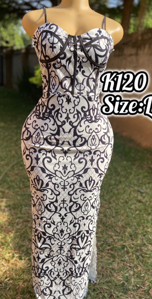 Elegant women's dress size L