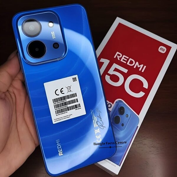 Smartphone Redmi 15C bleu