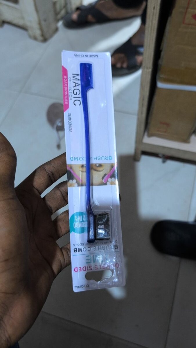 Dual Edge Hair Brush Comb