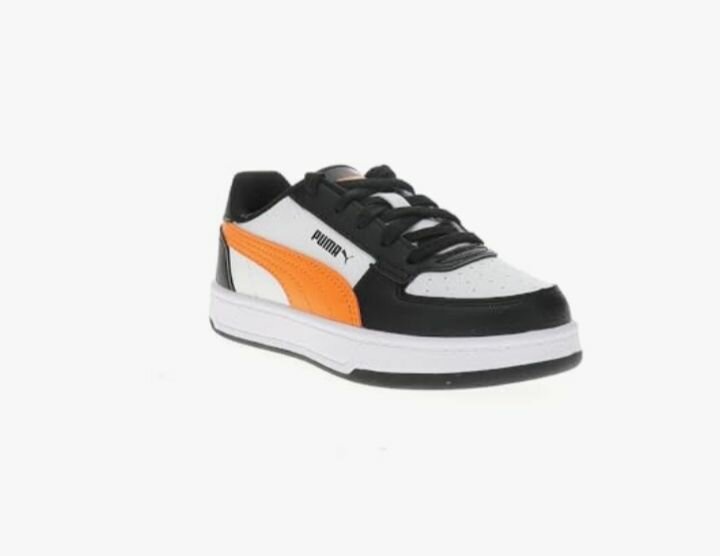Baskets Puma Noir Orange