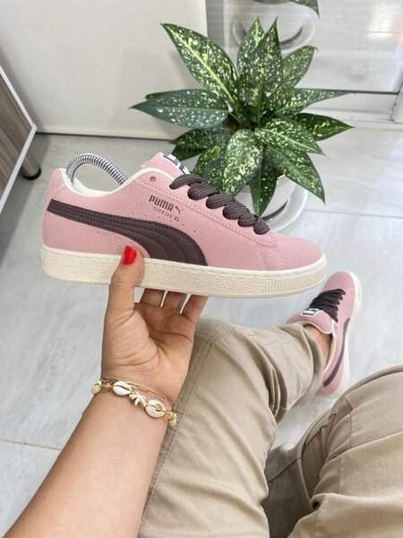Baskets Puma Suede Roses Femme